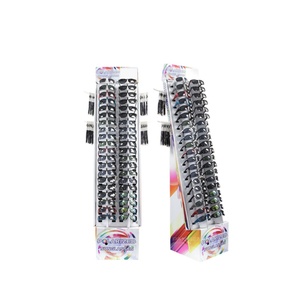 Présentoir de sol en carton à crochets pour extensions capillaires et lunettes, idéal pour les magasins de lunettes - Offre Spéciale - Product Image 4