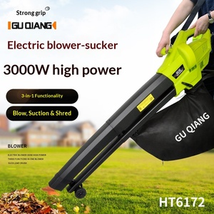 Souffleur de jardin haute puissance, <span class=keywords><strong>aspirateur</strong></span> et <span class=keywords><strong>broyeur</strong></span> de feuilles avec système de dépoussiérage pour usage extérieur - Product Image 3
