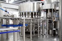 Ligne Complète Automatique pour la Production d'Eau Minérale en Bouteilles PET, Machine de Remplissage pour Petites Bouteilles d'Eau Pure