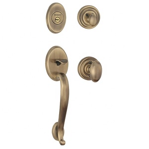 Cerradura de puerta interior de cobre YZH, puerta de madera maciza silenciosa americana para dormitorio, manija universal, cerradura de puerta de lujo - Product Image 4