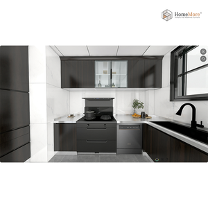HomeMore - Muebles de Cocina Modernos de Acero Inoxidable con Diseño Gratuito, Muebles de Cocina Personalizados, Muebles de Cocina en 3D - Product Image 1