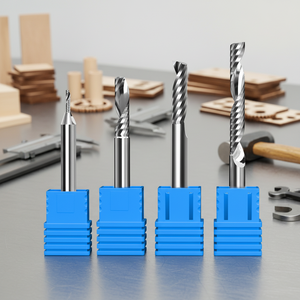 Jinchuan singolo flauto CNC Endmill <span class=keywords><strong>fresa</strong></span> <span class=keywords><strong>per</strong></span> <span class=keywords><strong>fresa</strong></span> rivestita con gambo 3.175 <span class=keywords><strong>per</strong></span> segno acrilico incisione punte Router - Product Image 5