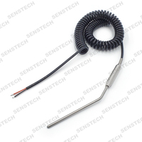 Joint métallique G1/2 "boîtier fileté 4 fils câble 3M capteur de température PT100 + sortie numérique RS485 Modbus