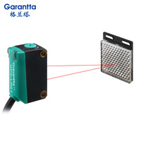 Sensor Óptico Garantta BGS PNP NPN IP67 Ajustable con Distancia de Detección de 300 mm, Sensor Fotoeléctrico Láser Infrarrojo