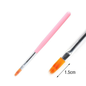 Pinceaux à ongles personnalisés avec manche en bois coloré pour la peinture florale, la poudre acrylique ondulée française et la sculpture – Idéal pour les salons de manucure - Product Image 5