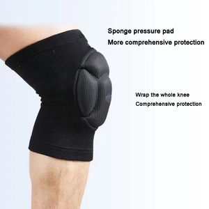 強力な落下防止スポンジタートルシェルニーパッド大きなフォームコットン厚く衝突防止滑り止めニーリングダンスニーパッド - Product Image 3