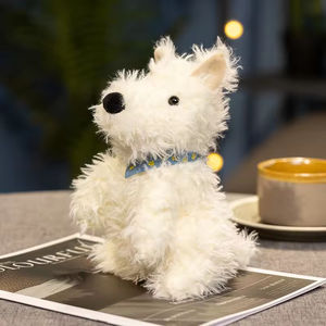 Juguetes de Peluche Personalizados al por Mayor, Cachorro West Highland, Lindos y Adorables Juguetes de Peluche de <span class=keywords><strong>Perro</strong></span> para Niños, Regalos Ideales - Product Image 1