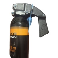 Spray de défense personnel personnalisé avec logo d'ours, puissant, 30 pieds. Spray anti-agression pour la randonnée, 470 ml