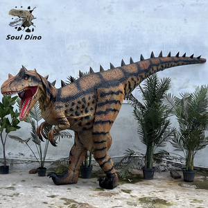 Traje Dinossauro Light Weight Walking Life-Size Traje Dinossauro Realista Suit para Parque de Diversões - Product Image 2