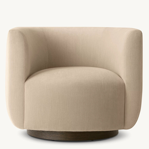 Sedia girevole con Base in rovere <span class=keywords><strong>design</strong></span> postmodernismo set di arredamento per la casa di lusso divano divano in tessuto - Product Image 2