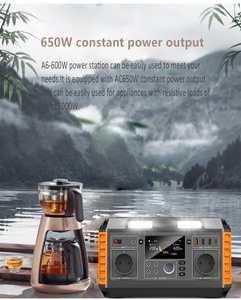 Estación de Energía de Emergencia SOLARFLASH PPS600 de 600W en Tendencia con Linterna, Controlador MPPT y Batería LiFePO4 - Product Image 4