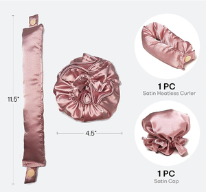 Nuevo producto, rizadores <span class=keywords><strong>de</strong></span> pelo sin calor <span class=keywords><strong>de</strong></span> satén suaves y cómodos, almohada, rodillos suaves <span class=keywords><strong>para</strong></span> mujeres y <span class=keywords><strong>hombres</strong></span>, todo tipo <span class=keywords><strong>de</strong></span> cabello - Product Image 6
