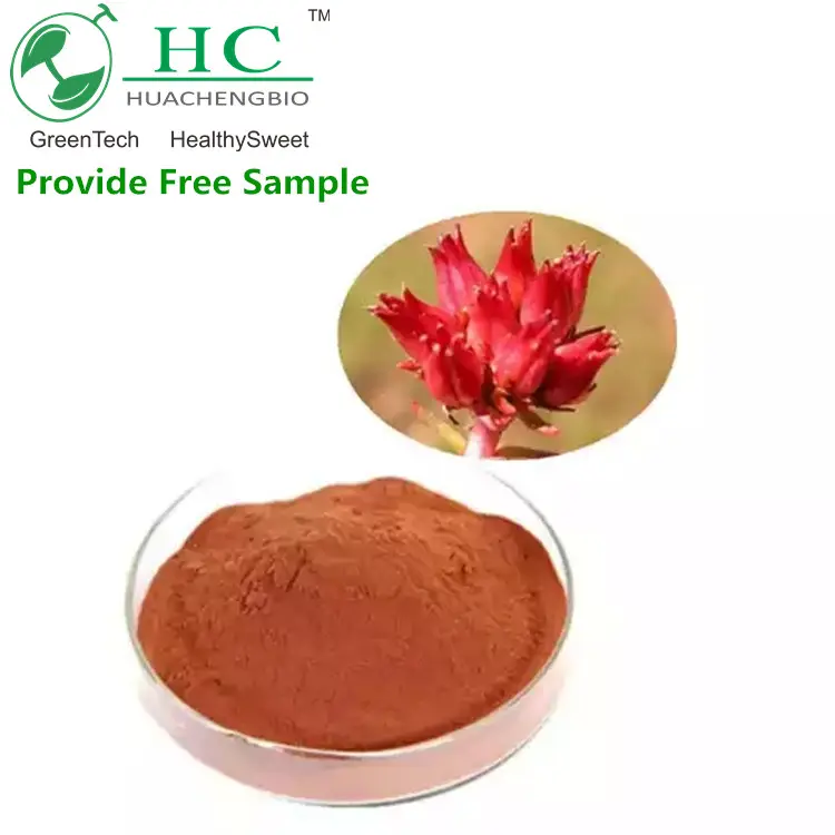 Rhodiola Rosea Chiết Xuất Thực Vật Chiết Xuất Mẫu Miễn Phí 10-20G Chiết Xuất Thảo Dược Gốc Bột Mịn 100% Tự Nhiên