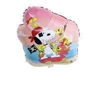 Ballons de film d'aluminium de Snoopy de bande dessinée pour la décoration de fête d'anniversaire et les ballons d'air flottants