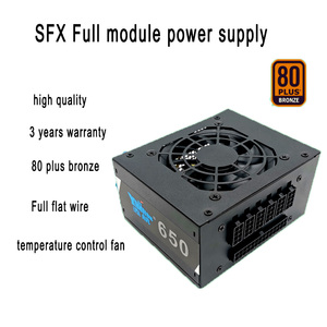 SFX PSU <span class=keywords><strong>80</strong></span> <span class=keywords><strong>Plus</strong></span> <span class=keywords><strong>Bronze</strong></span> Or 600W PC Alimentation Active Boîtier d'ordinateur à découpage 600W Atx Alimentation Pc Alimentations - Product Image 6