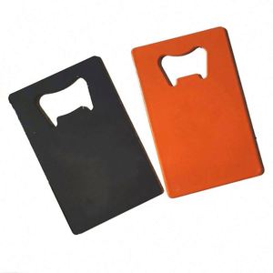 Wholesale Custom Blank Credit Card Bottle Opener Stainless Steel <b>Wallet</b> Beer Opener for Christmas Wedding Party Bar Kitchen - Product Image 2