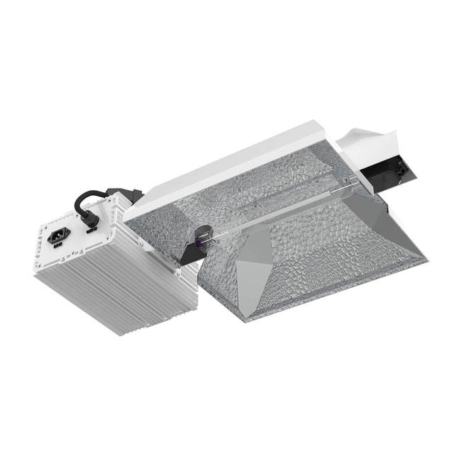 Shingel HPS 1000W Aluminum HID Ballast Open Reflector Grow Light Fixture IP66 Rating Full Spectrum 20 Beam Plant Growing