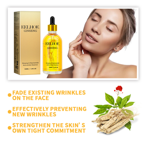 100ml Ginseng Face Essence Polypeptide Lightening Skin Moisturizing Facial <strong>Serum</strong> Smoothing Skin Care Products Deep Hydration - Product Image 5
