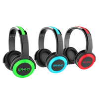 Casques de disco silencieux RF770 avec autonomie de 10 heures, son HiFi et électronique sans fil pour soirées silencieuses