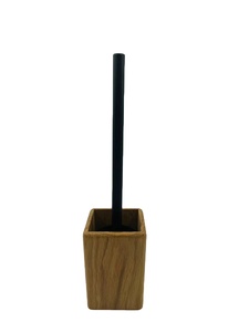 Ensemble d'accessoires de salle de bain en chêne naturel moderne, forme carrée <span class=keywords><strong>et</strong></span> rectangulaire, <span class=keywords><strong>porte</strong></span>-<span class=keywords><strong>savon</strong></span> <span class=keywords><strong>et</strong></span> distributeur en <span class=keywords><strong>bois</strong></span>, pompe noire, naturel <span class=keywords><strong>et</strong></span> élégant - Product Image 6