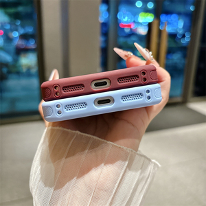 เคสโทรศัพท์แม่เหล็กแบบด้าน AG glass รุ่น Original Matte สำหรับ iPhone 18 17 16 15 14 Pro Max สีนีออนลายวงกลม ดีไซน์ใหม่ - Product Image 5