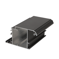 Profilé d'extrusion en aluminium industriel personnalisé, profilé en aluminium en forme de U, profilé en aluminium 6063, cadre de fenêtre en aluminium