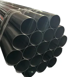 ASTM A252 SSAW Carbon Steel Large diameter bright Carbon steel pipe welding ERW welded round carbon steel pipe