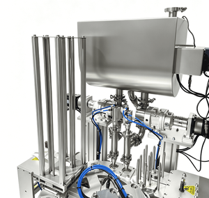 Machine de remplissage et de scellage entièrement automatique <span class=keywords><strong>pour</strong></span> liquides visqueux, friandises <span class=keywords><strong>pour</strong></span> animaux, purée de pommes, yaourt, sauce BBQ, beurre - Product Image 6
