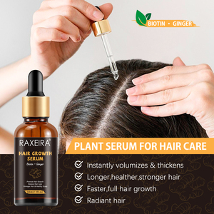 Sérum Capillaire Essentiel Croissance et Épaississement du Cheveu <span class=keywords><strong>Anti</strong></span>-<span class=keywords><strong>Chute</strong></span> Ginseng Gingembre Biotine pour Alopécie, Marque Blanche Vente en Gros - Product Image 2