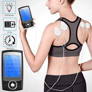 16 Program Modes 20 Massage Settings Pain Relief Body Massager EMS Muscle Stimulator with 4 Electrode Pads