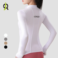 Vêtement d'équitation pour femmes, sous-vêtement d'équitation à demi-zip, logo personnalisé, stock en dropshipping