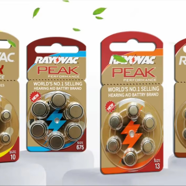 For for Hearing Aid Batteries (Size 10 312 13)-Zinc Air Eco-Friendly 1.45V