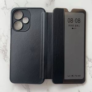 Funda Protectora con Tapa Abatible de TPU+PC para SMART9 Smart View, con Soporte para Tarjetas RFID, <span class=keywords><strong>Precio</strong></span> de Fábrica OEM E11, Venta al Por Mayor para el Mercado Africano - Product Image 1