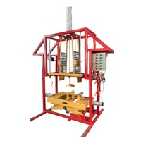 Machine de triplement et de doublement de pneus usagés en caoutchouc