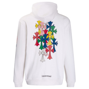 Sweatshirt Hoodie Logo Salib Berbentuk Hati Berlapis Krom Berkualitas Tinggi untuk Musim Dingin dan Gugur, Jaket Kasual Lengan Panjang untuk Pasangan - Product Image 6