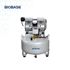 Biobase compressor de ar, sistema de controle automático 100l/min, óleo livre, compressor de ar para uso industrial