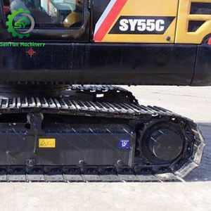 Mini excavadora de 7 toneladas, 5,5 toneladas y 6 toneladas, excavadora de construcción e ingeniería y construcción usada de China SY55C usada - Product Image 5