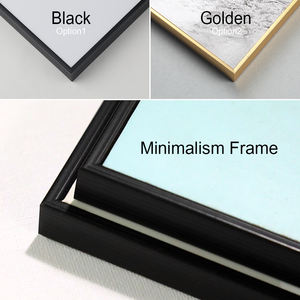 Vendeurs bon marché PS Cadre Toile Peinture Décoration Murale Salon TV Canapé Fond Mur Cristal Porcelaine Art Mural - Product Image 4