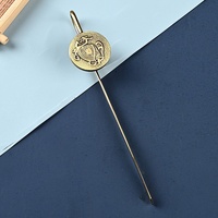 Coffret Cadeau Spirituel Artisanat Chinois : Marque-page et Ouvre-lettre aux Quatre Bêtes Auspicieuses, pour Purification Énergétique