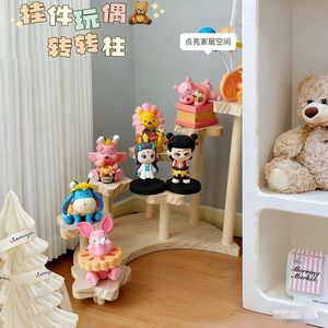 ชั้นวางของไม้สร้างสรรค์ เซเว่นสตาร์ 7 ชั้น สำหรับจัดเก็บของเล่น ตกแต่งโต๊ะทำงาน ไม่ต้องเจาะ - Product Image 2