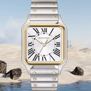 Nuevos Relojes para Hombre de Acero Inoxidable con Cristal de Zafiro, Reloj de Cuarzo Clásico VH31, Reloj Masculino Resistente al Agua - Product Image 2