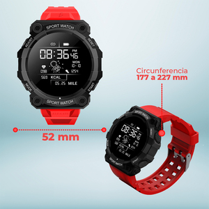 นาฬิกาสมาร์ทวอทช์ ELE-GATE Sport หน้าจอกลม 1.3 นิ้ว กันน้ำ นาฬิกาฟิตเนสสำหรับผู้ชาย ผู้หญิง กิจกรรมกลางแจ้ง - Product Image 5