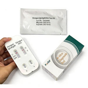 <span class=keywords><strong>Test</strong></span> rapide combiné antigène NS1 <span class=keywords><strong>IgG</strong></span> <span class=keywords><strong>IgM</strong></span> de la <span class=keywords><strong>dengue</strong></span> certifié CE, approvisionnement en vrac pour les cliniques et les laboratoires, aucun équipement nécessaire - Product Image 3