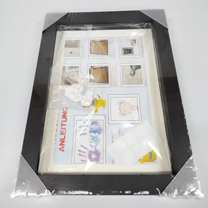 Trẻ em nghệ thuật khung bằng gỗ 8.5x11 hình ảnh khung với Mat thay đổi hiển thị lưu trữ khung tường giữ 100 miếng - Product Image 6