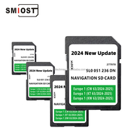 SMIOST CID Car Android para Micro GPS Navigation Cars Change Europe Map Sistema de tarjeta SD para Skoda MIB2 Rapid Yeti