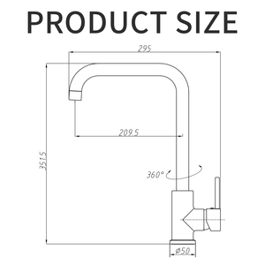 Topway 2025 Chrome Duy Nhất Lỗ Bồn Rửa Mixer Tap Chì Miễn Phí Boong Gắn Công Nghiệp Thiết Kế Hiện Đại Đòn Bẩy Vòi Nước Cho Khách Sạn Sử Dụng Hot - Product Image 6