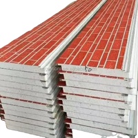 Façade décorative de haute qualité panneau sandwich en polyuréthane polystyrène sculpté en métal panneau sandwich extérieur revêtement en métal pour maison