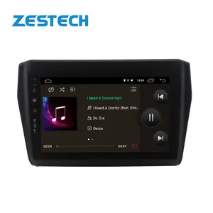 Zestechカーステレオラジオビデオマルチメディアプレーヤーモニタースズキスウィフト2018 AndroidオートナビゲーションGPSオートラジオヘッドユニット