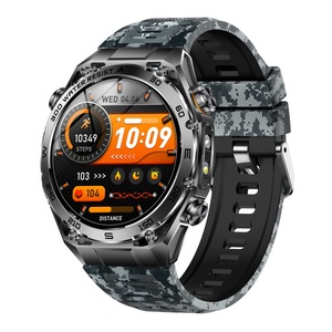 Reloj Deportivo Inteligente AK105 para Hombre, Pantalla de 1.53" con Linterna, Batería de 1000mAh, Más de 100 Modos Deportivos, Resistente al Agua IP68, Monitor de Actividad Física - Product Image 2