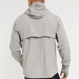 Nouveauté Sweat-shirts à fermeture éclair intégrale Manches raglan Athlétique Vêtements de yoga Gym Veste de sport Veste de course pour homme - Product Image 2